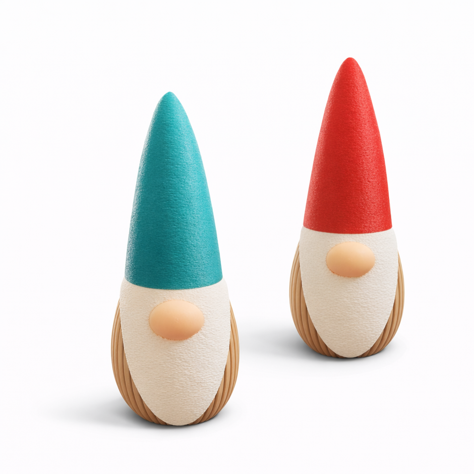 Duet Skrzatów Świątecznych "Nordic Charm" / Gnomy Modern Boho