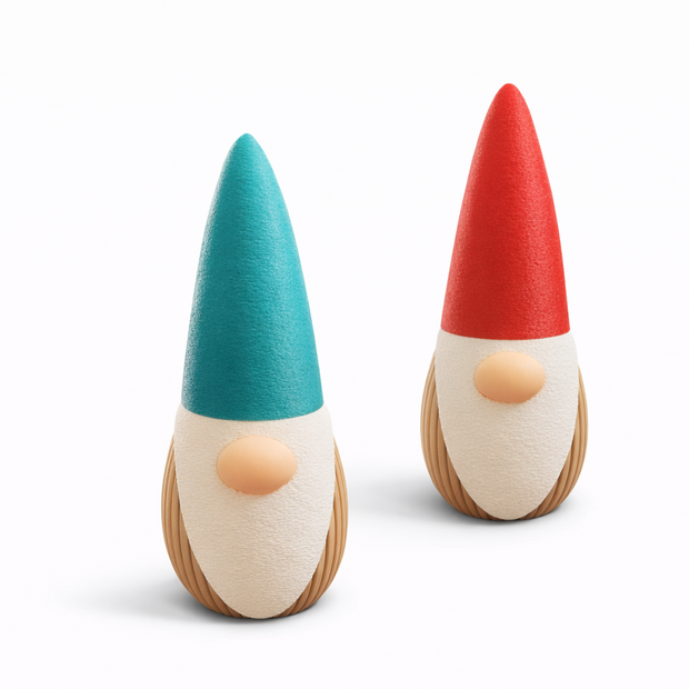 Duet Skrzatów Świątecznych "Nordic Charm" / Gnomy Modern Boho