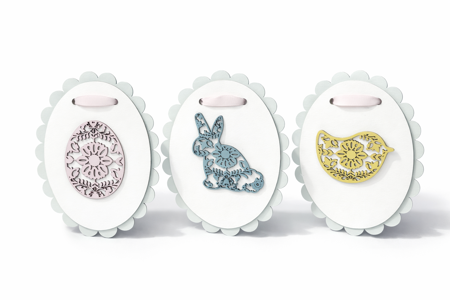 Spring Trio – Wielkanocne Zawieszki 3D