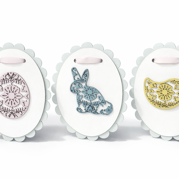 Spring Trio – Wielkanocne Zawieszki 3D